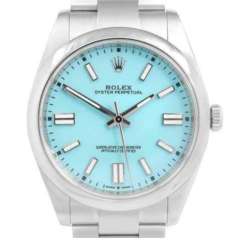 tiffany blue face rolex|tiffany blue rolex oyster perpetual.